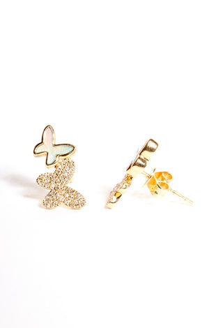 Butterfly 14K Yellow Earrings Butterfly 14K Yellow Earrings