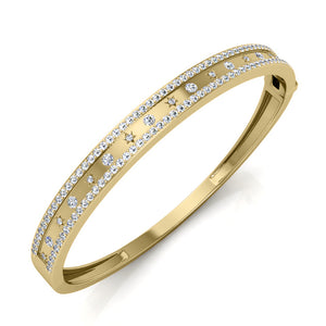 Diamond gold bangle with .40cts of dimonds Diamond gold bangle with .40cts of dimonds