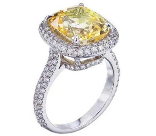 Fancy Yellow Diamond Ring