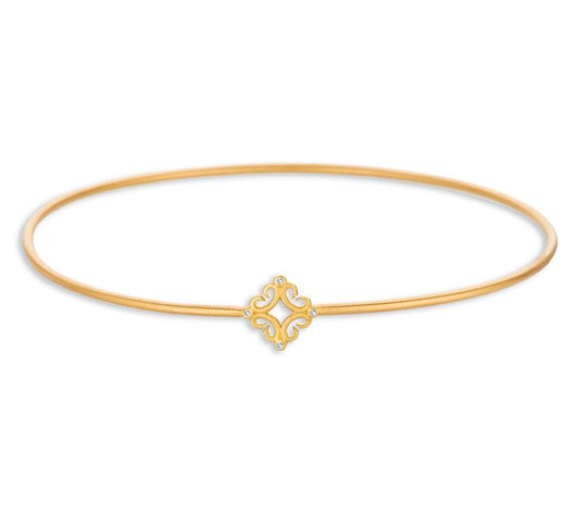 14kt Gold bracelet with diamond