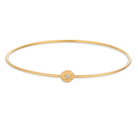 14kt Gold bracelet with diamond