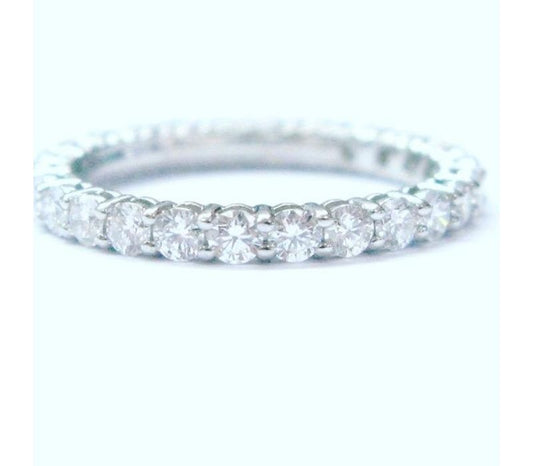 Diamond Wedding Band Platinum